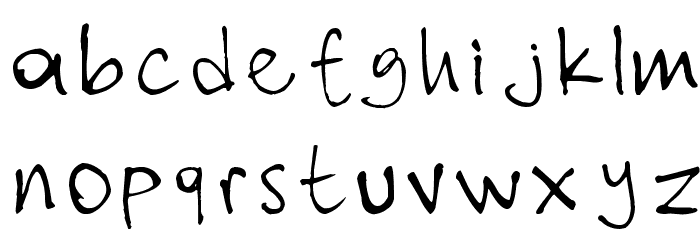 nihat Font LOWERCASE