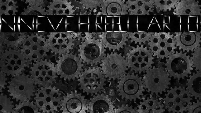 nineveh regular 1.0 Schriftart examples