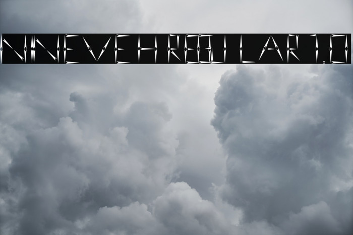 nineveh regular 1.0 Schriftart examples