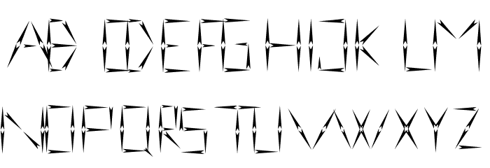 nineveh regular 1.0 Schriftart Kleinbuchstaben