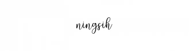 ningsih  Free Fonts Download