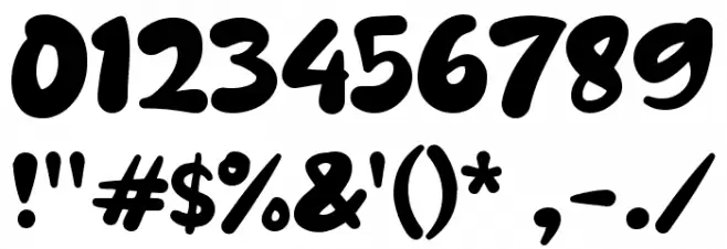 Njago Polices AUTRES CHARS