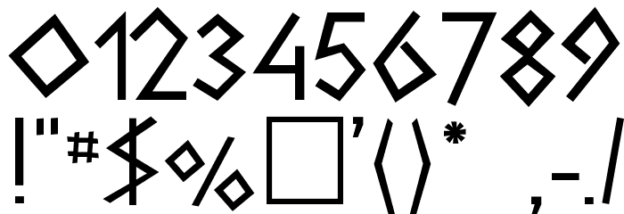 NK128 Font OTHER CHARS