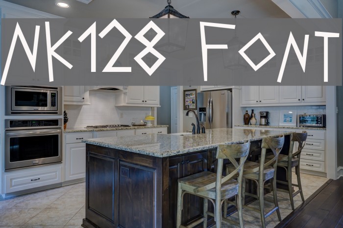 NK128 Font examples