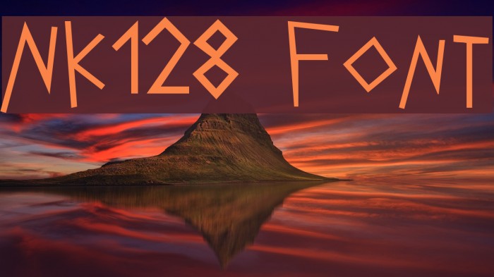 NK128 Font examples