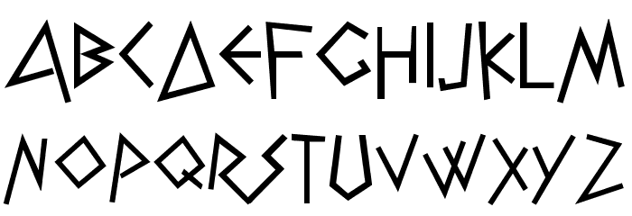 NK128 Font LOWERCASE