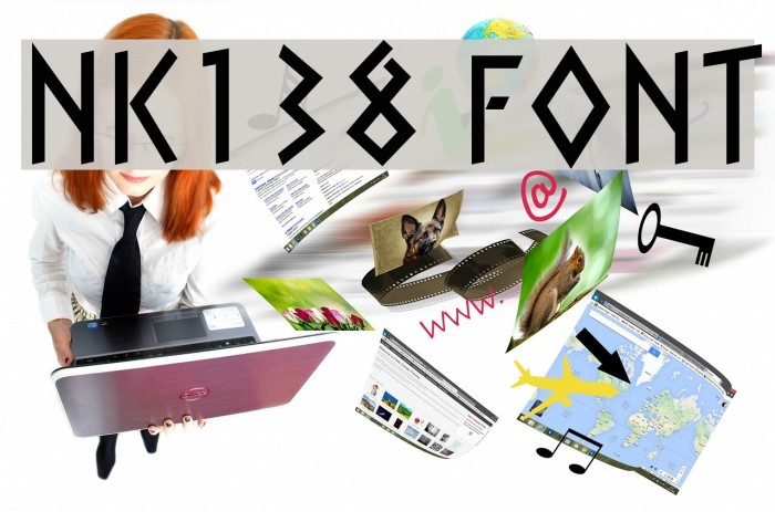 NK138 Font examples