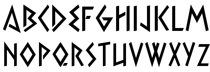 NK138 Font LOWERCASE