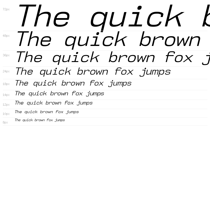 NK57MonospaceBk-Italic Waterfall