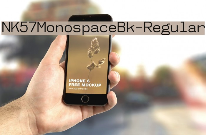 NK57MonospaceBk-Regular Font examples