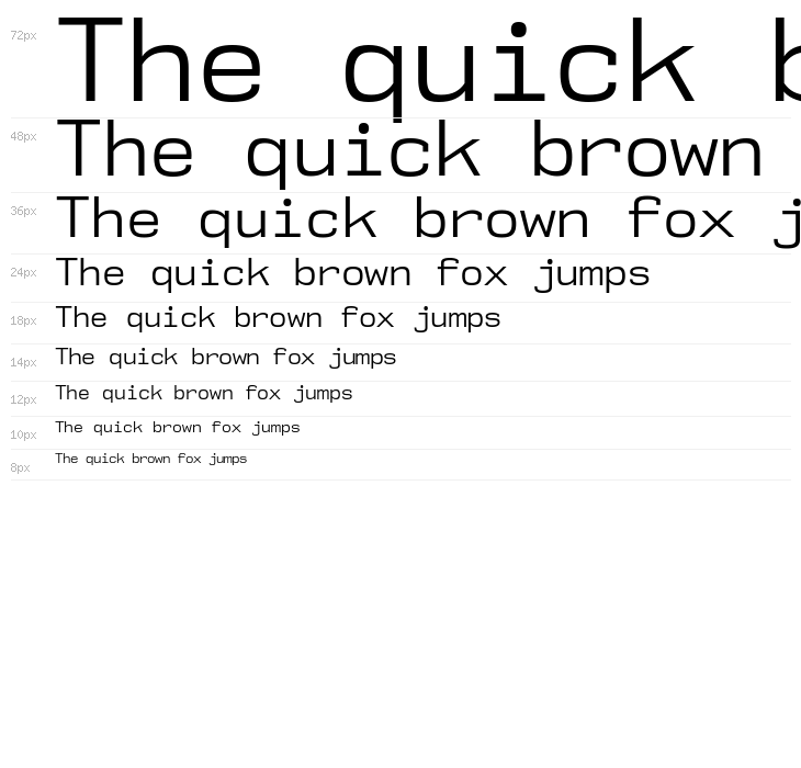 NK57MonospaceBk-Regular Waterfall