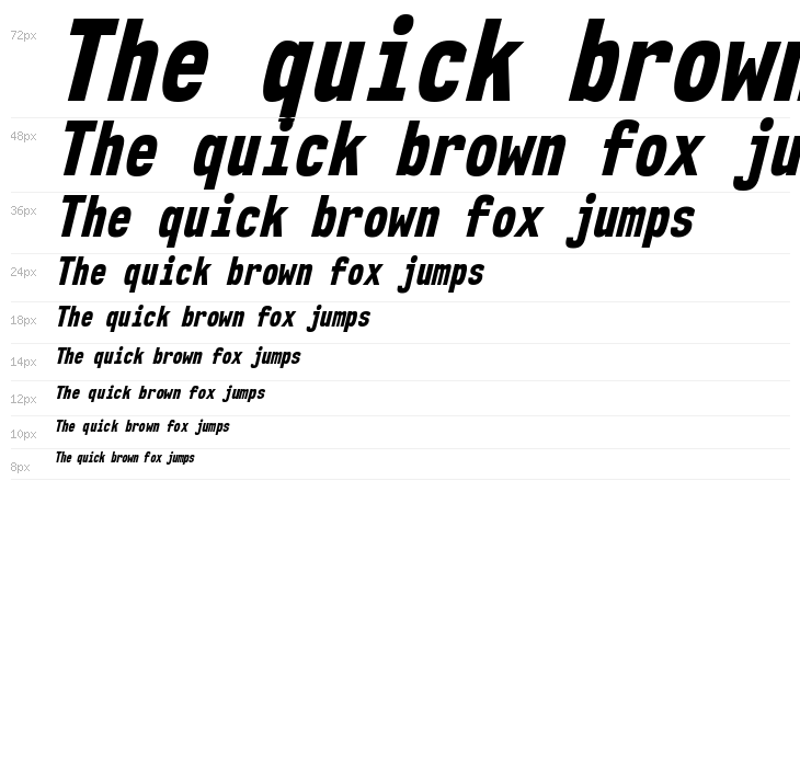 NK57MonospaceCdEb-Italic Waterfall