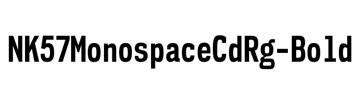 NK57MonospaceCdRg-Bold  नि: शुल्क फ़ॉन्ट्स डाउनलोड
