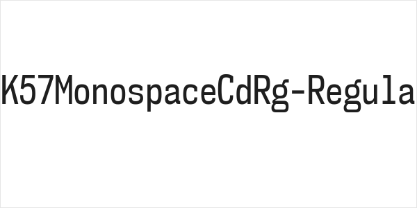 NK57MonospaceCdRg-Regular Logo