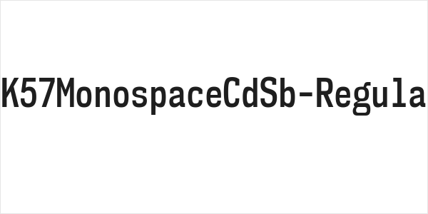 NK57MonospaceCdSb-Regular Logo