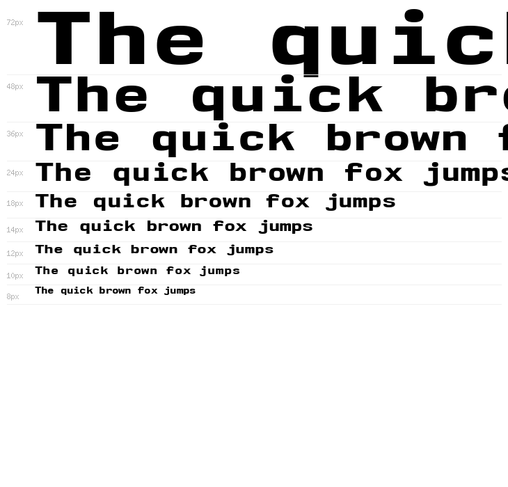 NK57MonospaceExEb-Regular Waterfall