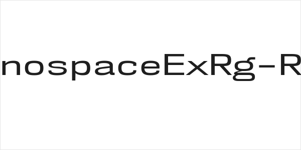 NK57MonospaceExRg-Regular Logo