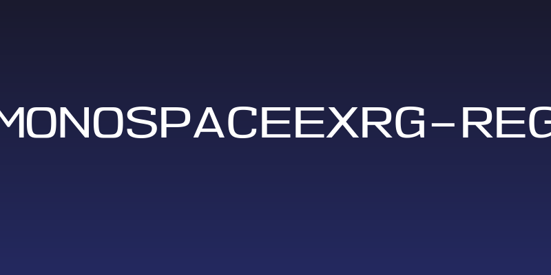 NK57MonospaceExRg-Regular Social Header