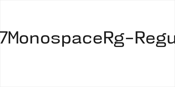NK57MonospaceRg-Regular Logo