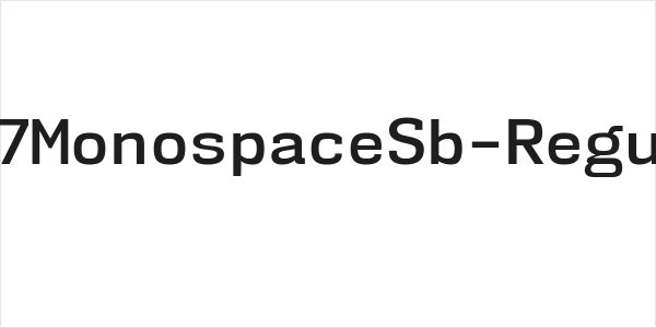 NK57MonospaceSb-Regular Logo