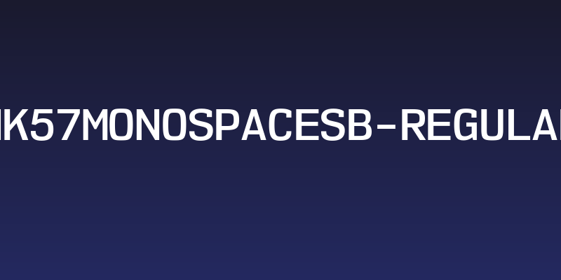 NK57MonospaceSb-Regular Social Header