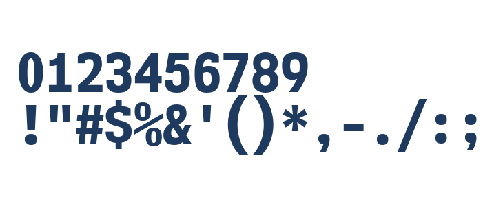 NK57MonospaceScEb-Regular Other Characters