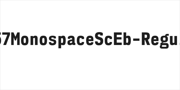NK57MonospaceScEb-Regular Logo