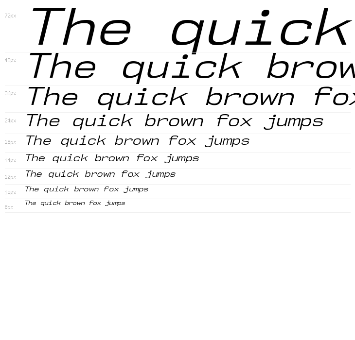 NK57MonospaceSeBk-Italic Waterfall