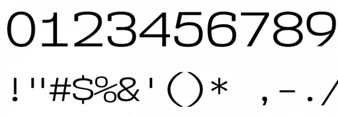 NK57MonospaceSeBk-Regular Font OTHER CHARS