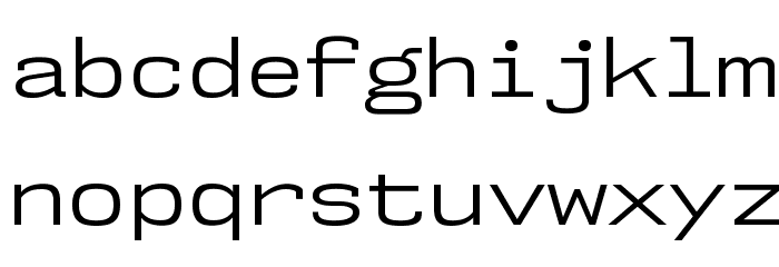 NK57MonospaceSeBk-Regular Font LOWERCASE