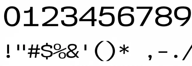 NK57MonospaceSeRg-Regular Font OTHER CHARS