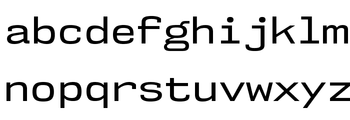 NK57MonospaceSeRg-Regular Font LOWERCASE