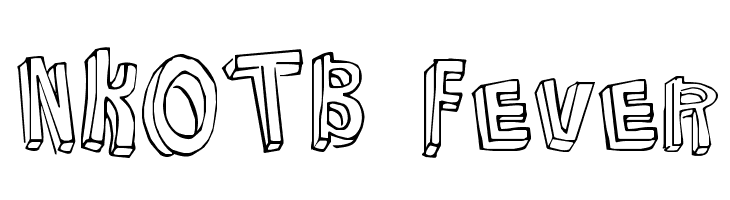 NKOTB Fever  免费字体下载