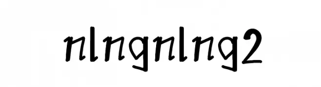 nlngnlng2  font caratteri gratis