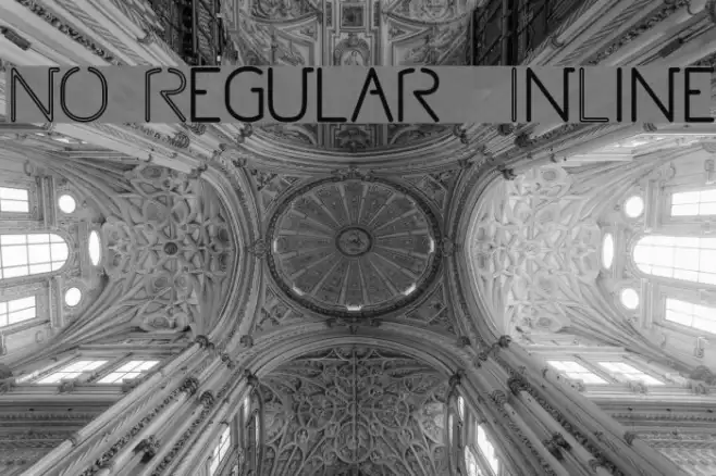 NO Regular - InLine Example 3
