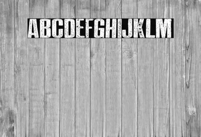 NO STRESS PERSONAL USE Regular Font examples