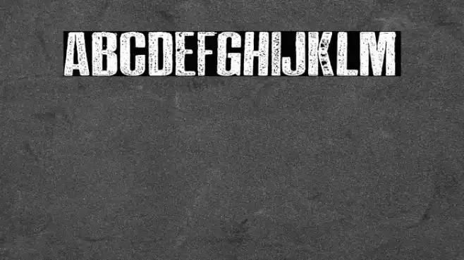 NO STRESS PERSONAL USE Regular Font examples