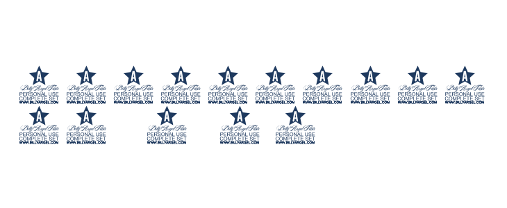 NOCLASS ITALIC PERSONAL USE Bold Italic Other Characters