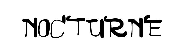 NOCTURNE  Frei Schriftart Herunterladen