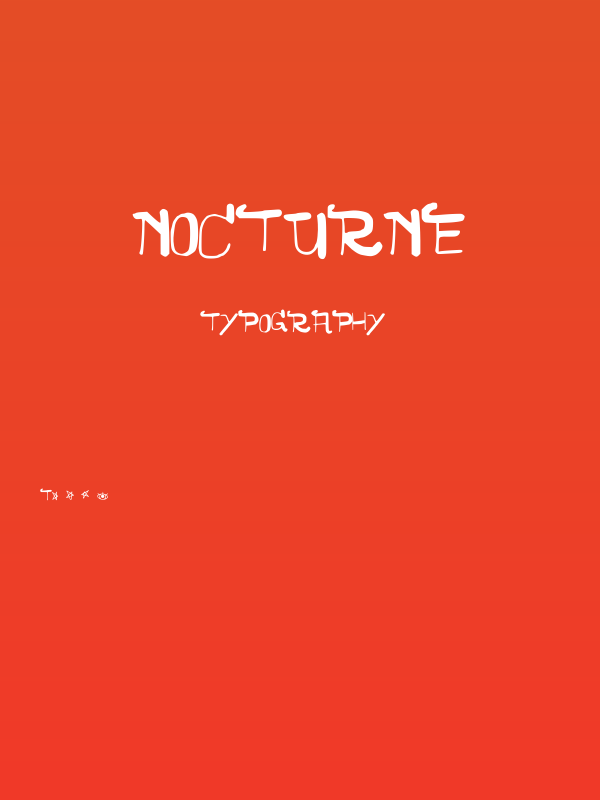 NOCTURNE Poster