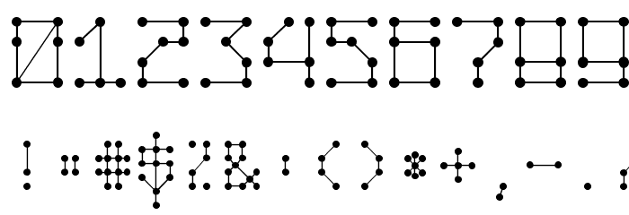 NODES Font OTHER CHARS