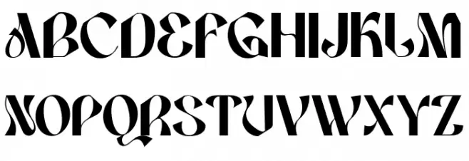 NOMADEN DEMO Regular Font UPPERCASE