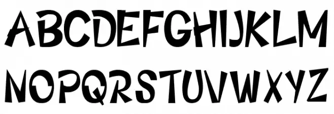 NONA Schriftart Groß