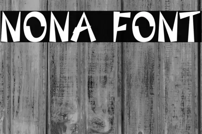 NONA Font examples
