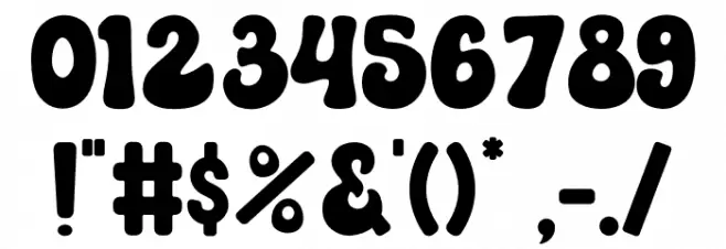 NOPELIA MOMENT Font OTHER CHARS