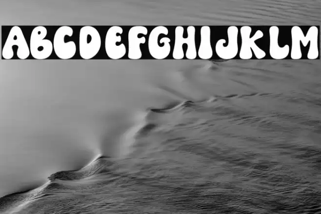 NOPELIA MOMENT Font examples