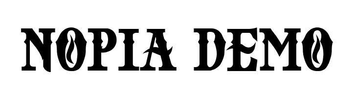 NOPIA DEMO  Fuentes Gratis Descargar