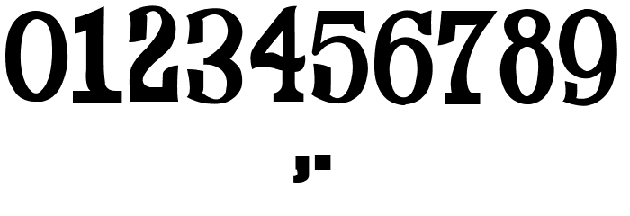 NOPIA DEMO Font OTHER CHARS