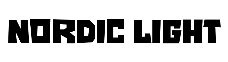 NORDIC LIGHT  Скачать бесплатные шрифты
