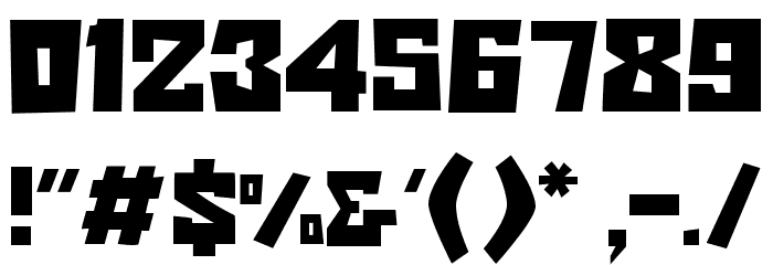 NORDIC LIGHT Font OTHER CHARS
